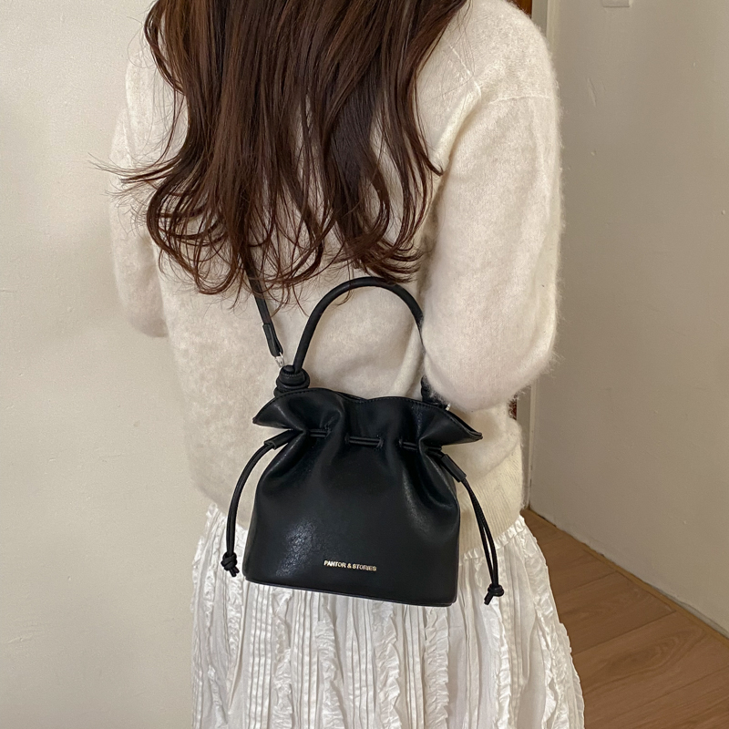 Women's Faux Leather Bucket Ba - Luxury Bags Office ulasan dan harga