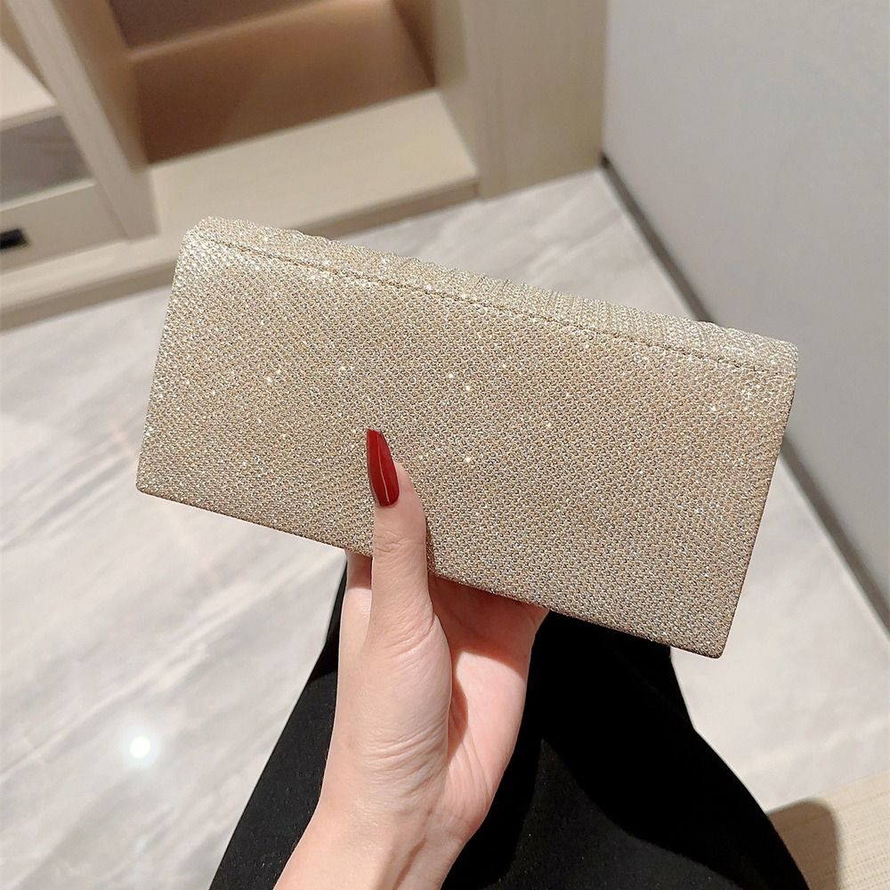 Luxury Sequins Evening Bags Go - Luxury Bags Gold ulasan dan harga