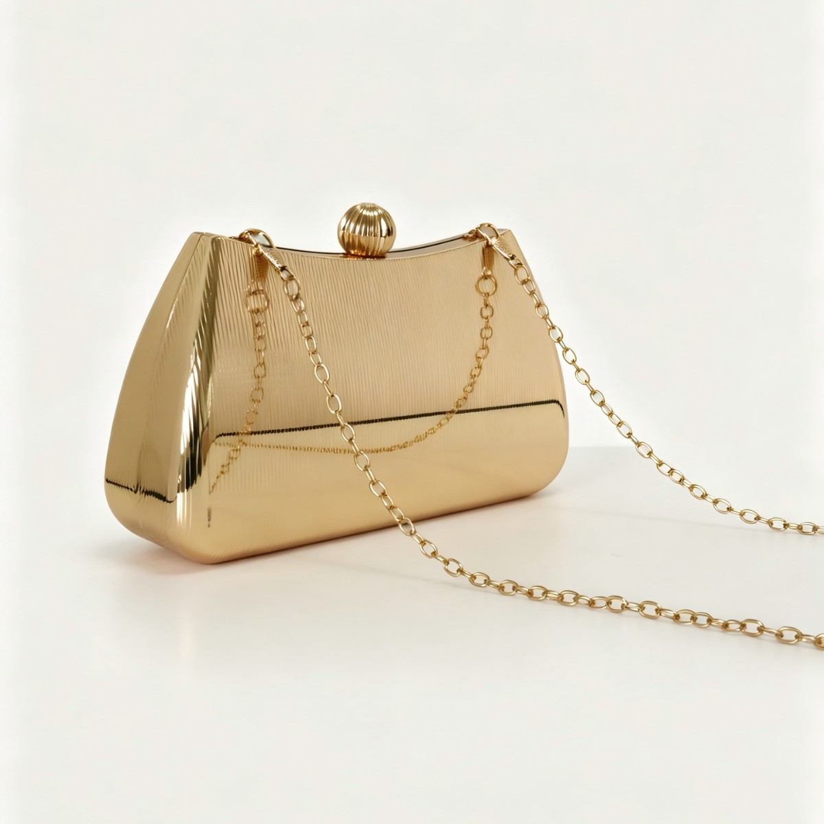 Women's fashion temperament el - Luxury Bags Gold ulasan dan harga