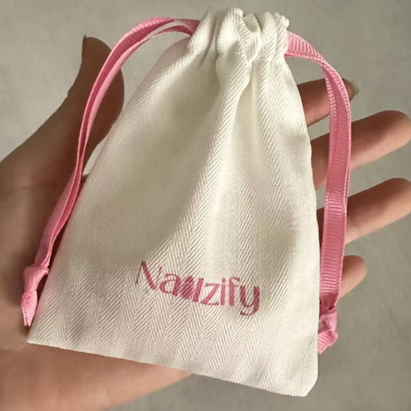 Luxury Herringbone Canvas Draw - Luxury Bags Logo ulasan dan harga