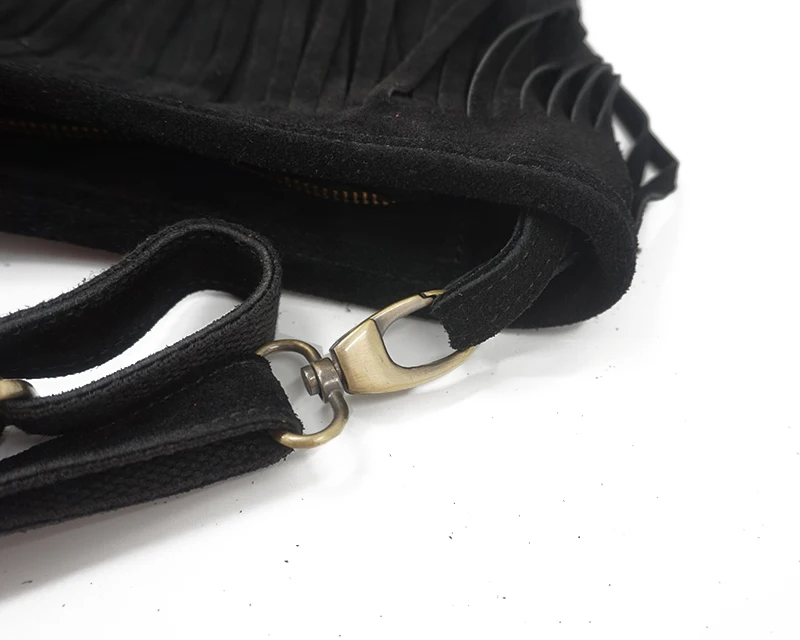 Women Genuine Leather Suede Fr - Half Moon Bag Suede ulasan dan harga