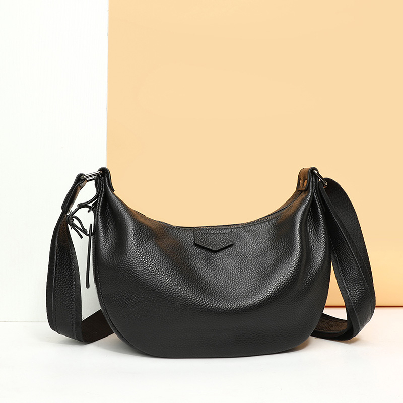 New Women Bags 100% Genuine Le - Half Moon Bag Suede ulasan dan harga