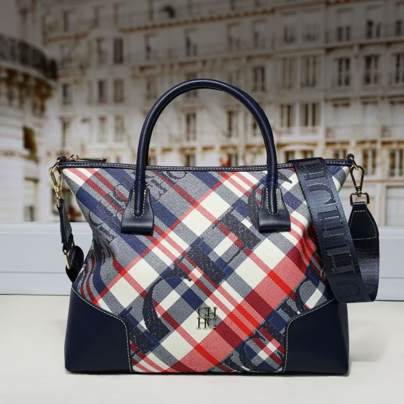 CH Luxury Plaid Women's Tote B - Luxury Bags Gold ulasan dan harga
