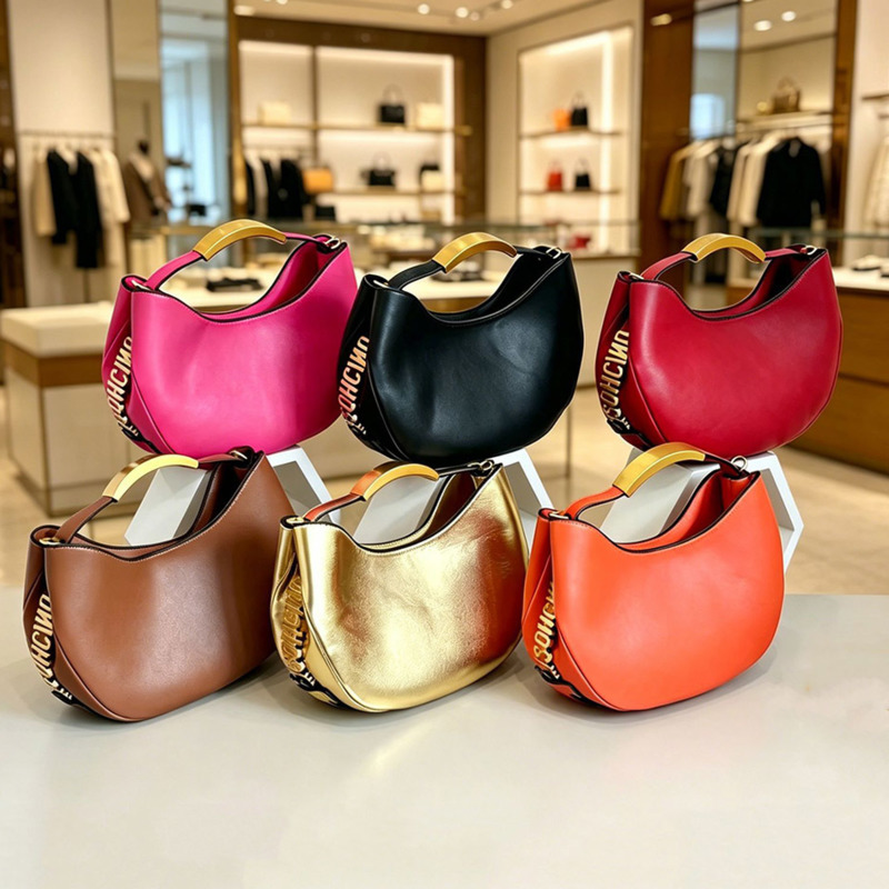 Demi-cercle Women Golden Lette - Luxury Bags Office ulasan dan harga