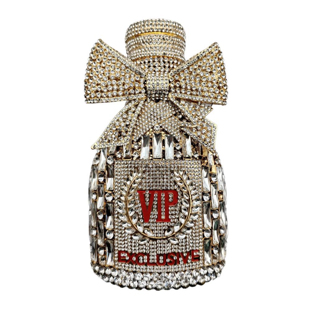 Champagne Bottle Bow Champagne - Luxury Bags Affordable ulasan dan harga