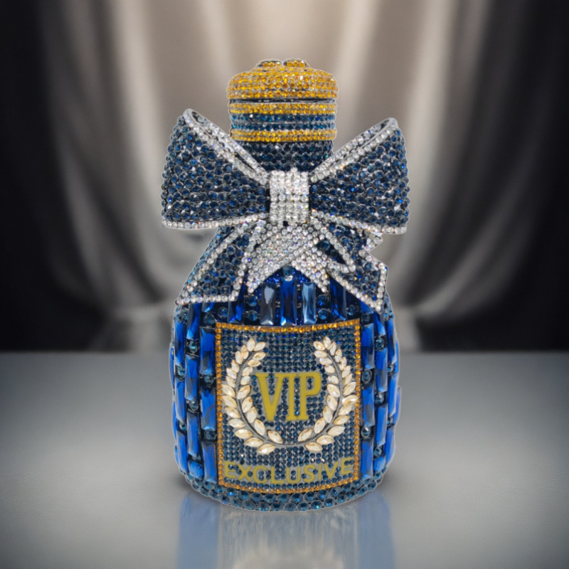 Champagne Bottle Bow Champagne - Luxury Bags Affordable ulasan dan harga