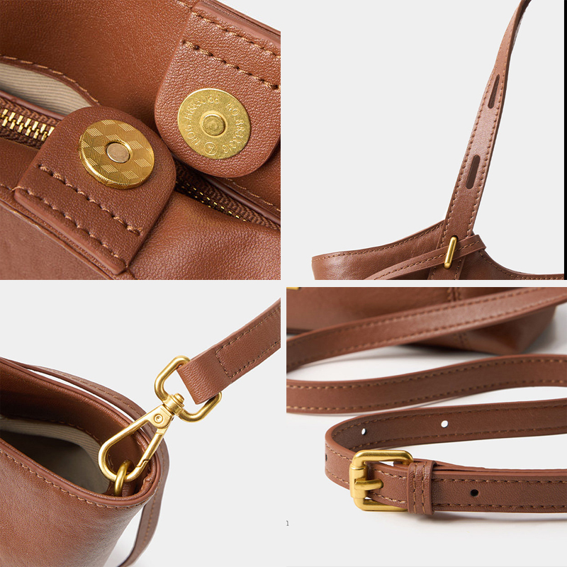 Women's Genuine Cowhide Leathe - Luxury Bags Gold ulasan dan harga