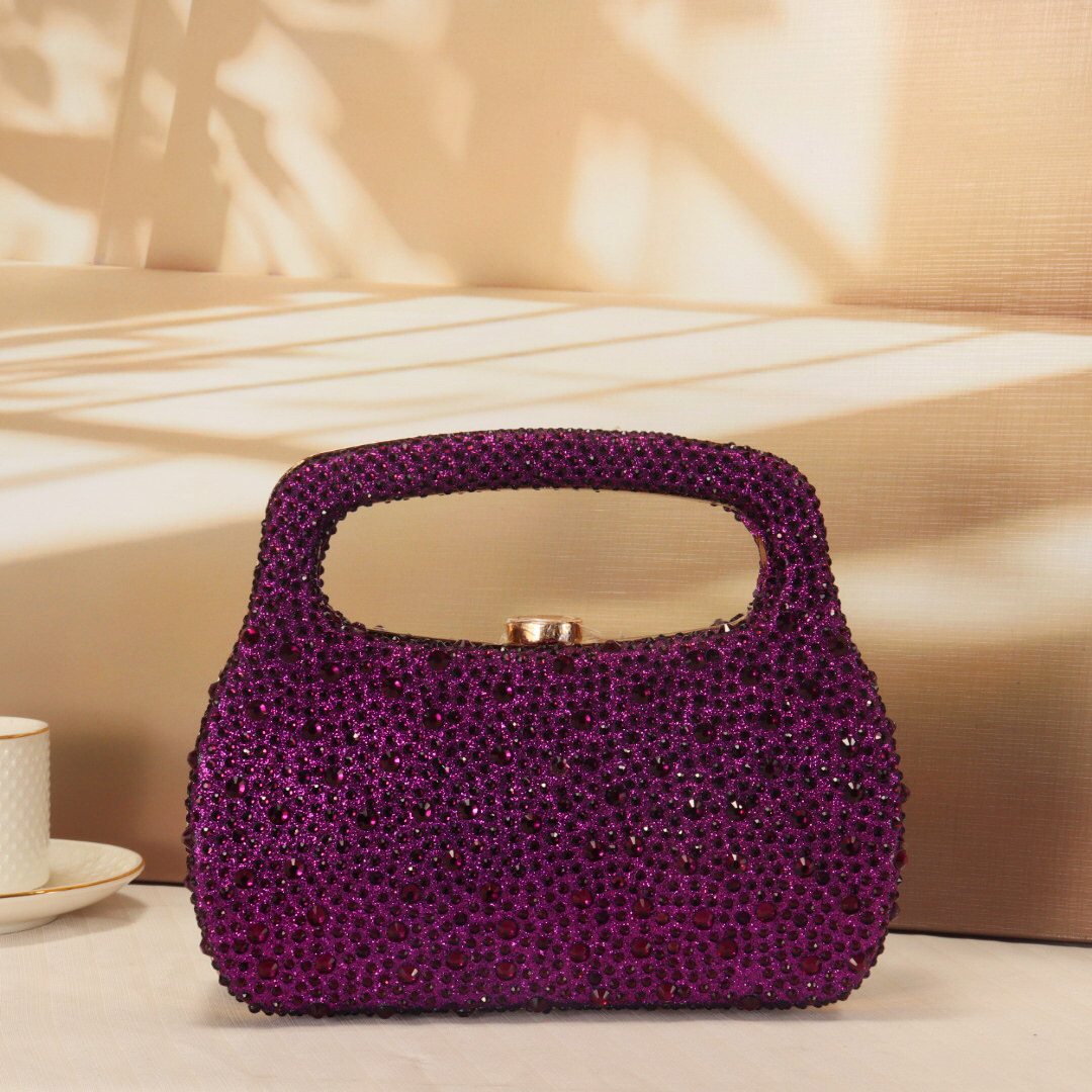 Gold glitter luxury hot diamon - Luxury Bags Gold ulasan dan harga