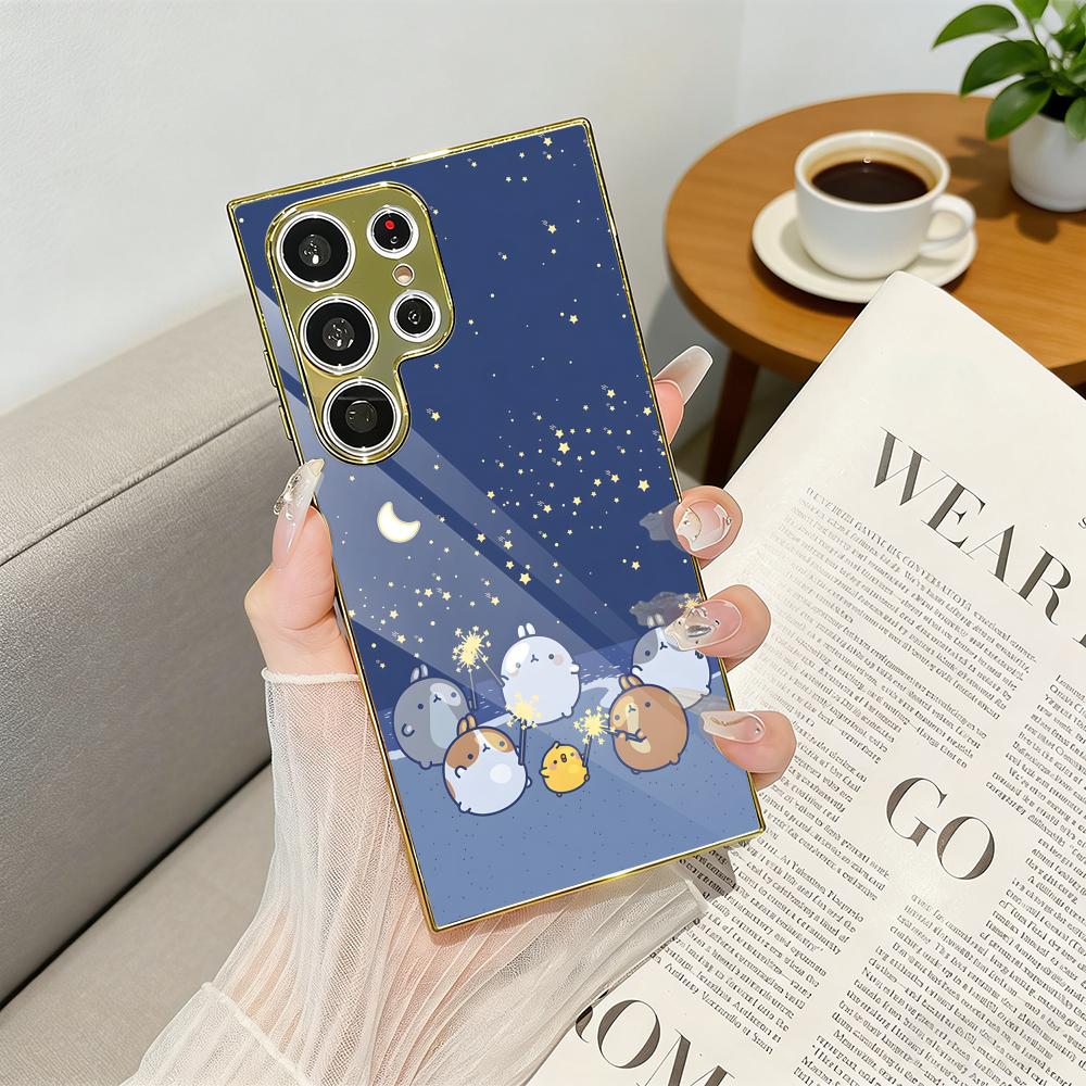 Kawaii Cartoon M-Molang Phone  - Luxury Bags Quotes ulasan dan harga
