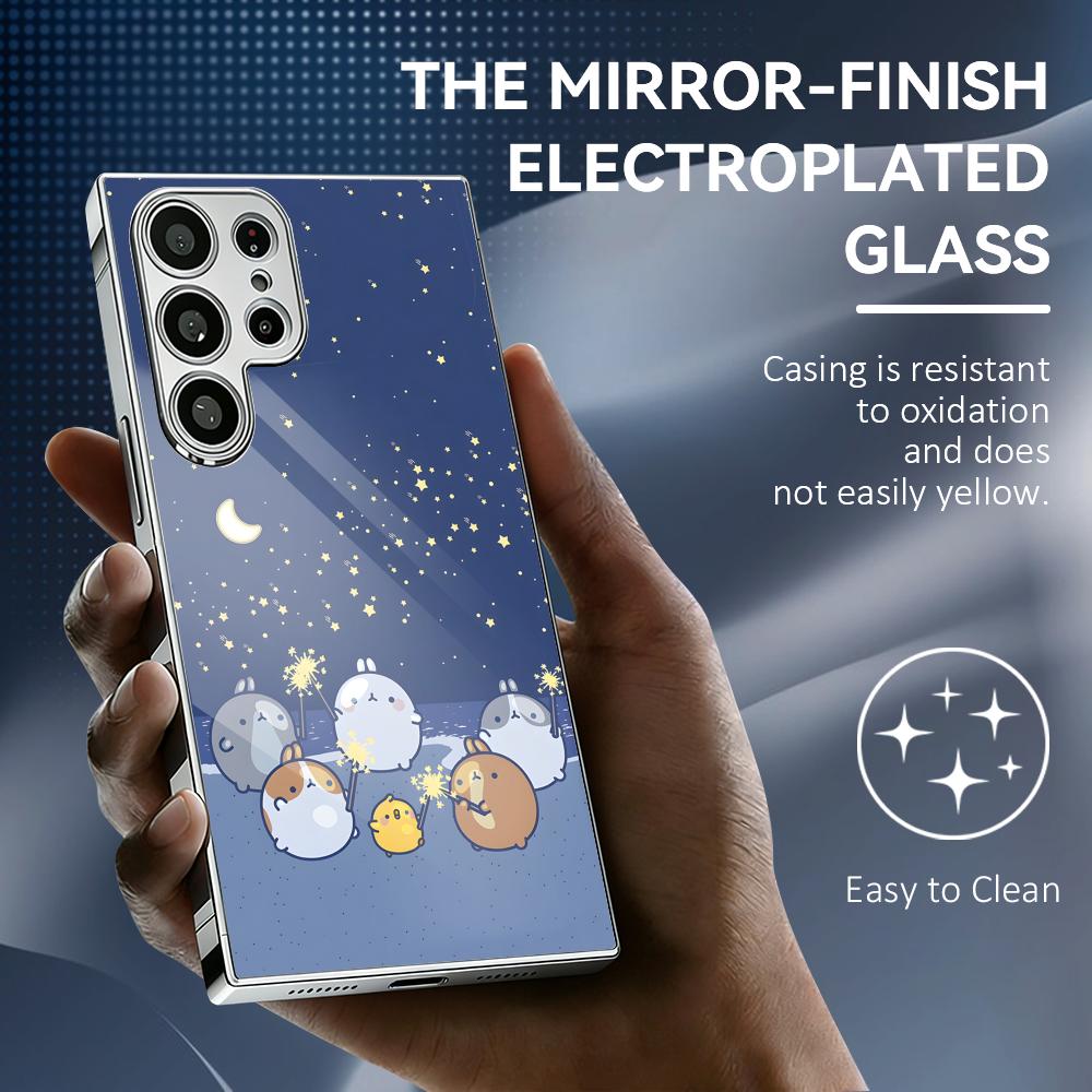 Kawaii Cartoon M-Molang Phone  - Luxury Bags Quotes ulasan dan harga