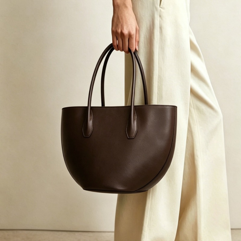 Women's Shoulder Tote Bag Luxu - Half Moon Bag Suede ulasan dan harga