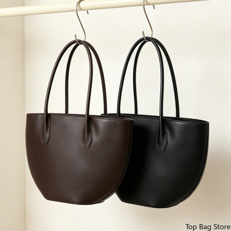 Women's Shoulder Tote Bag Luxu - Half Moon Bag Suede ulasan dan harga