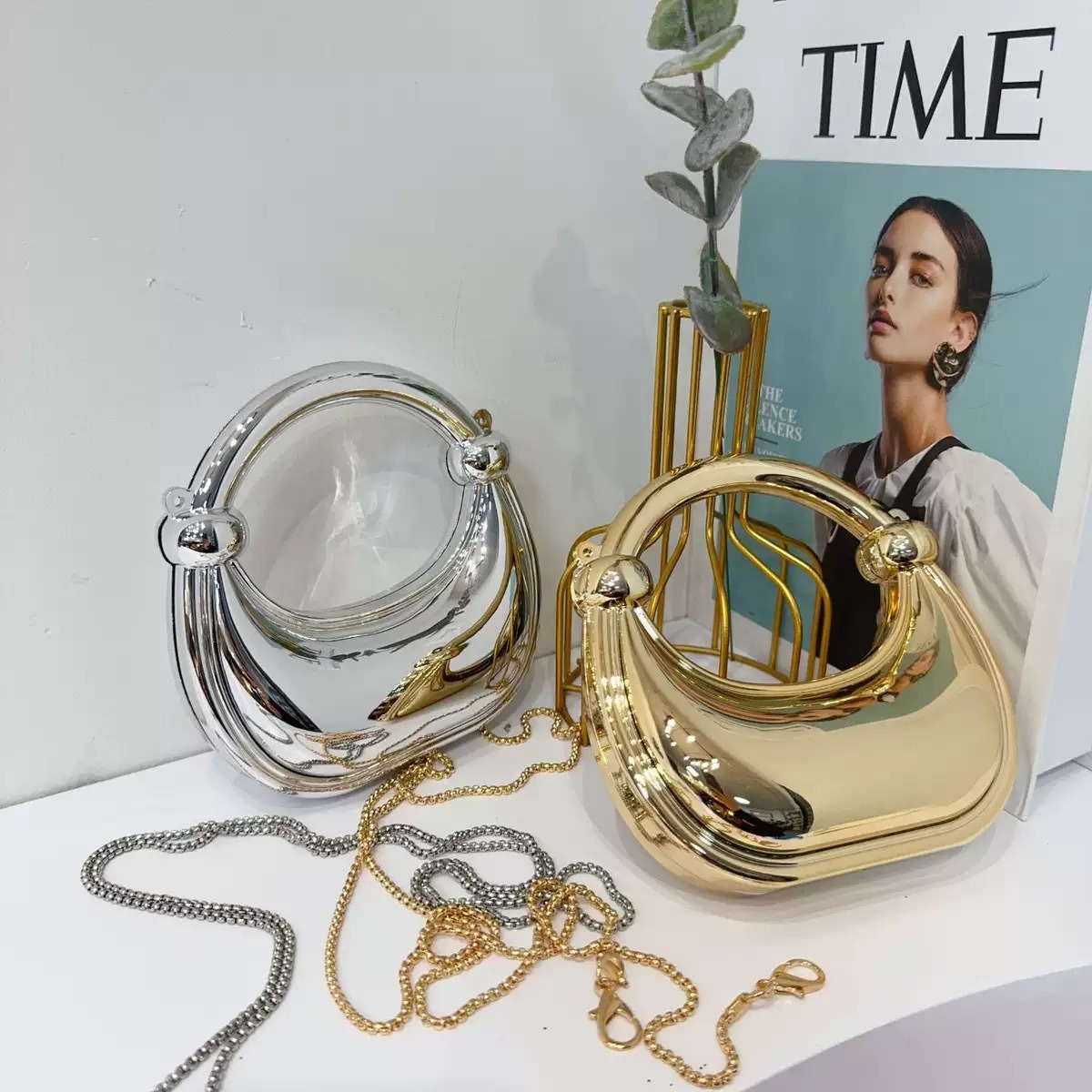 Mini Golden Evening Bag Purses - Luxury Bags Gold ulasan dan harga