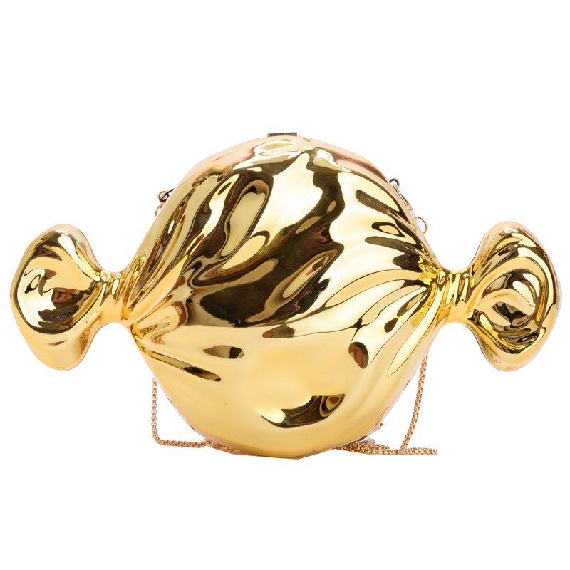 Candy Acrylic Fashion Wedding  - Luxury Bags Gold ulasan dan harga