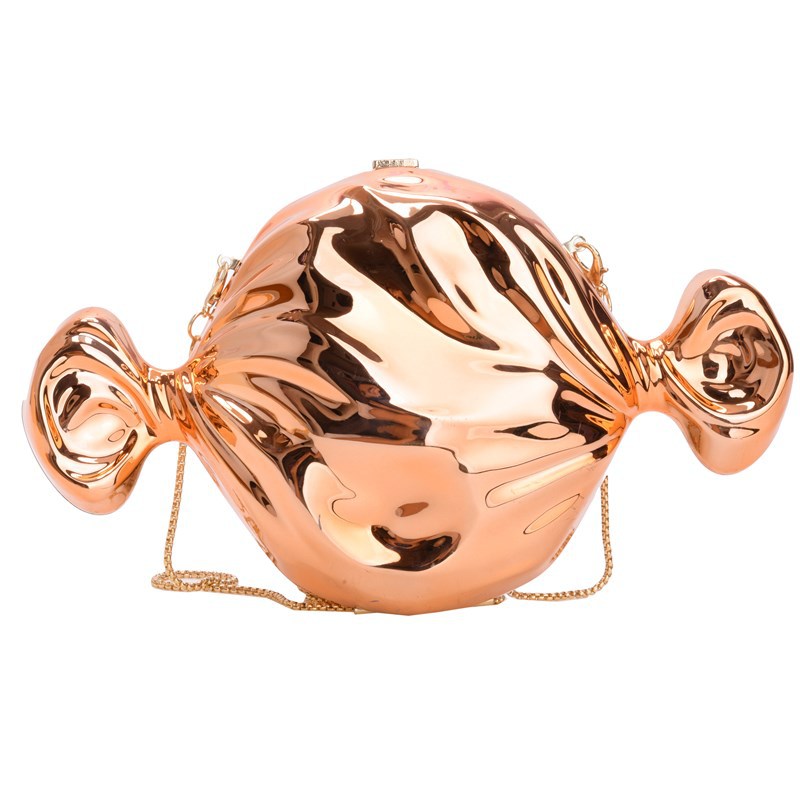 Candy Acrylic Fashion Wedding  - Luxury Bags Gold ulasan dan harga