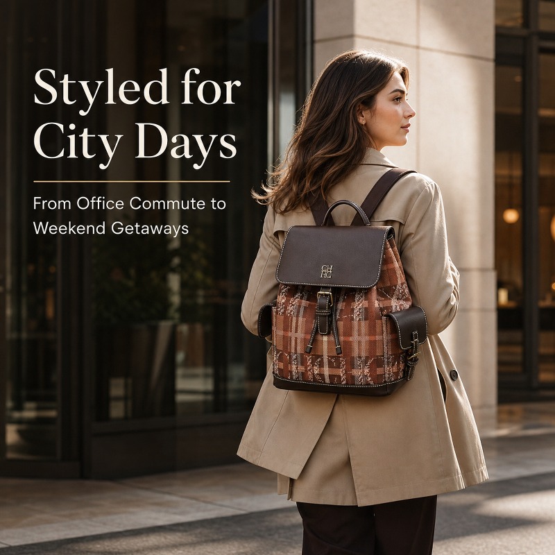 CHHC Fashion Color Block Backp - Luxury Bags For You ulasan dan harga