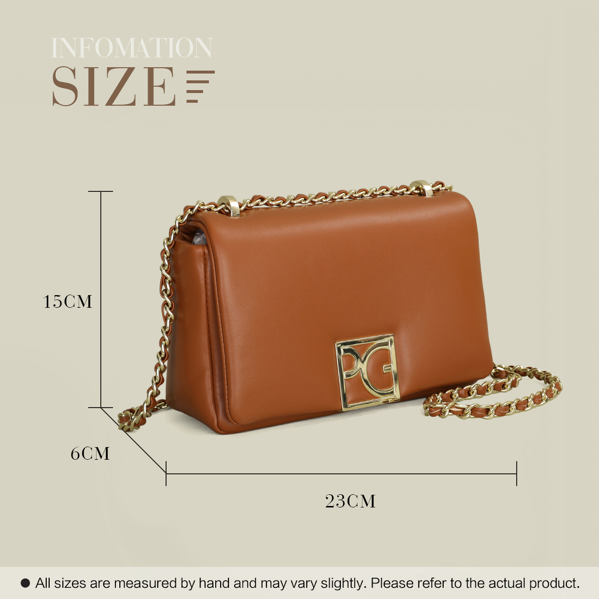 PG Women's Bag Luxury Casual B - Luxury Bags Office ulasan dan harga