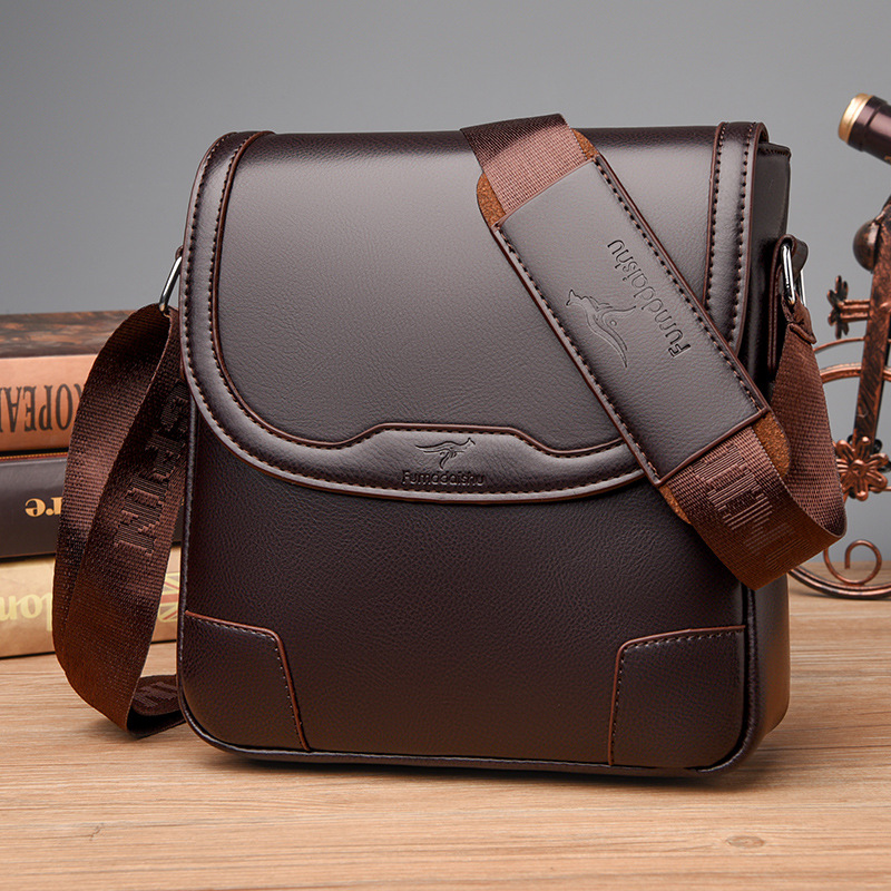Luxury Brand Men Leather Shoul - Luxury Bags Office ulasan dan harga