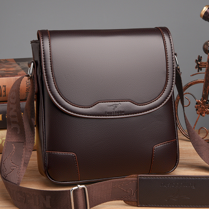 Luxury Brand Men Leather Shoul - Luxury Bags Office ulasan dan harga