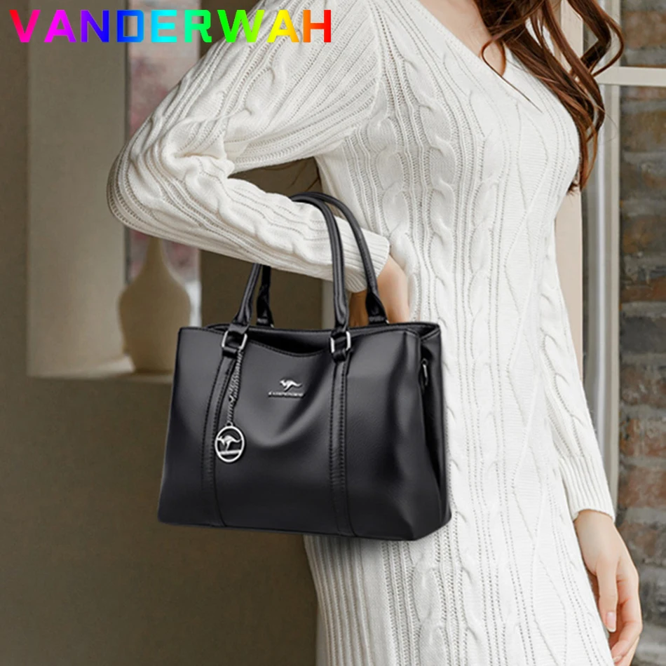 Women's Crossbody Bag Soft Lea - Luxury Bags Logo ulasan dan harga