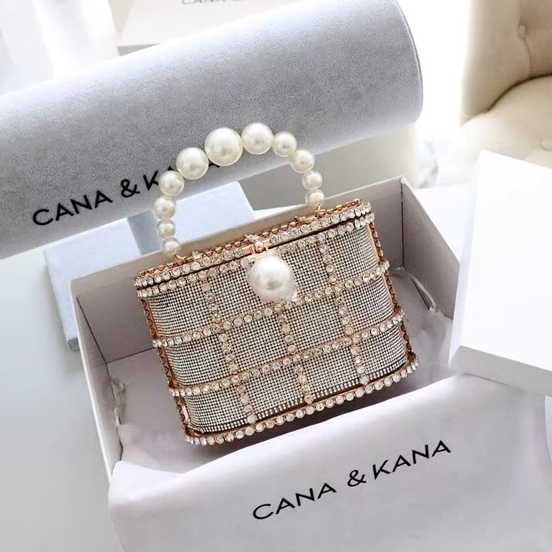 High Quality Glitter Women Han - Luxury Bags Gold ulasan dan harga