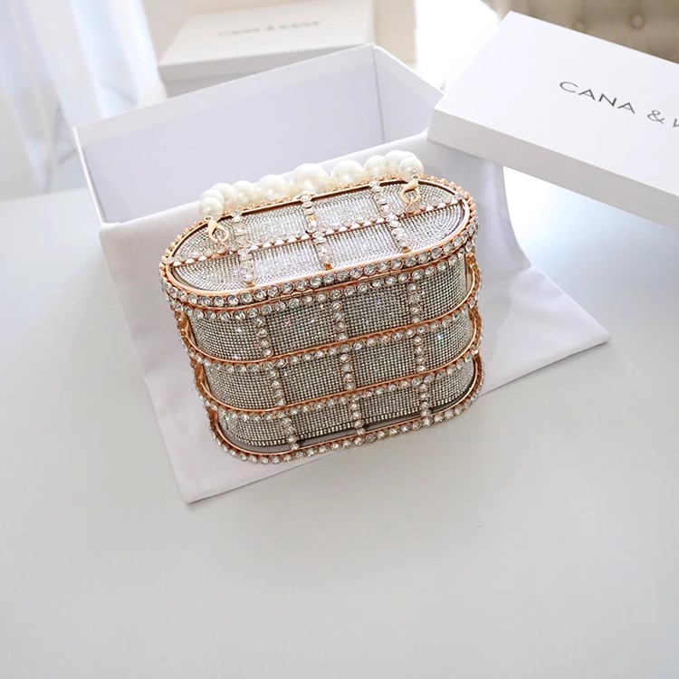 High Quality Glitter Women Han - Luxury Bags Gold ulasan dan harga