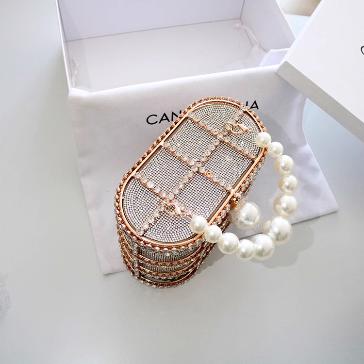 High Quality Glitter Women Han - Luxury Bags Gold ulasan dan harga