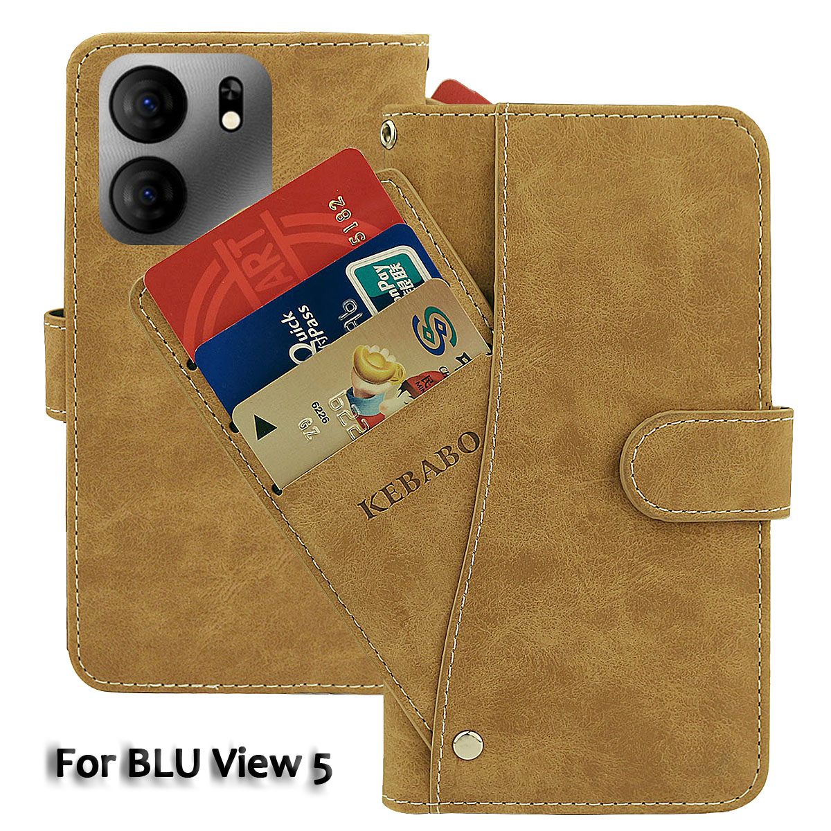 Vintage Leather Wallet BLU Bol - Luxury Bags Quotes ulasan dan harga