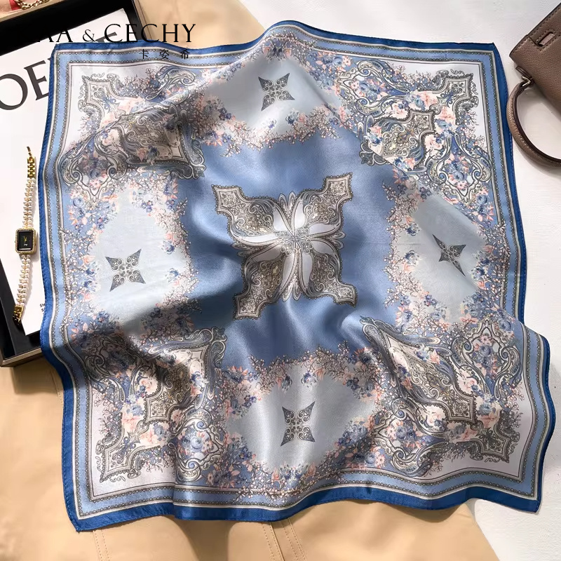 Baroque Floral 100% Mulberry S - Luxury Bags Office ulasan dan harga