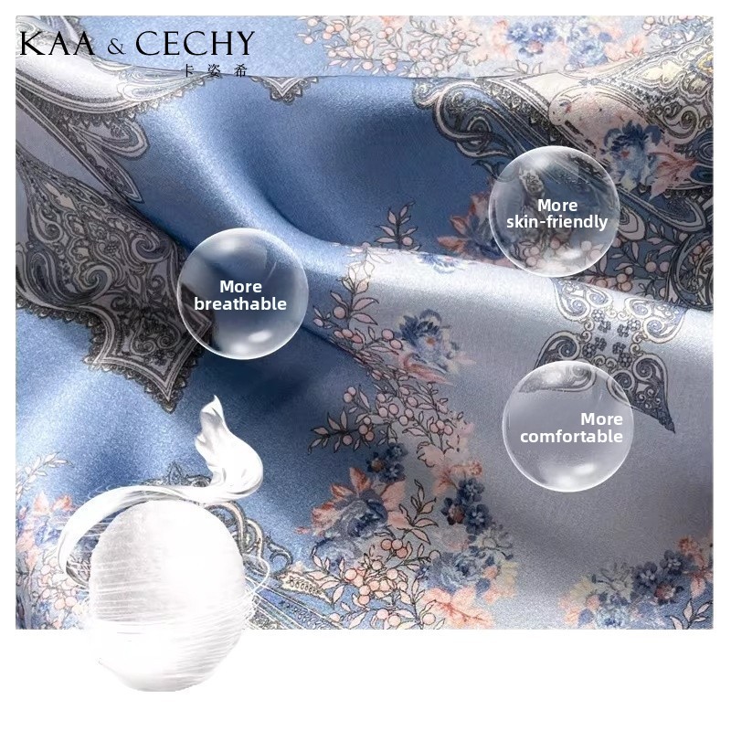 Baroque Floral 100% Mulberry S - Luxury Bags Office ulasan dan harga