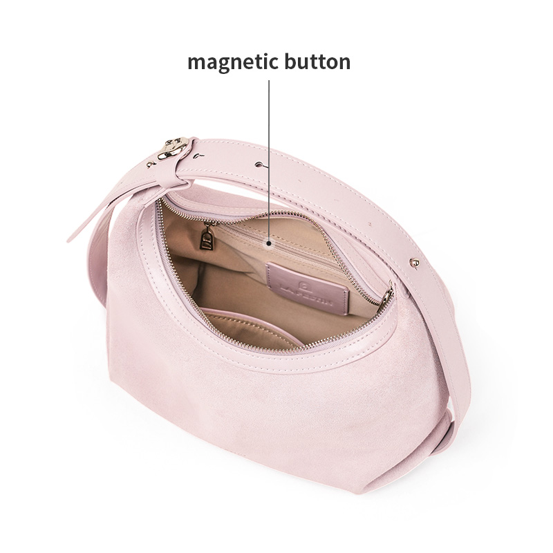 LA FESTIN Original Handbag Wom - Half Moon Bag Suede ulasan dan harga